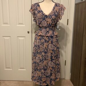 Collective Concepts Women’s Ruffled Sleeve Dress